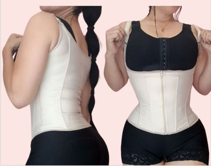CHALECO MOLDEADOR CON TIRANTES DESMONTABLES