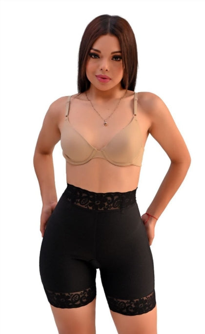 SHORT CONTROL DE ABDOMEN DE CINTURA ALTA 