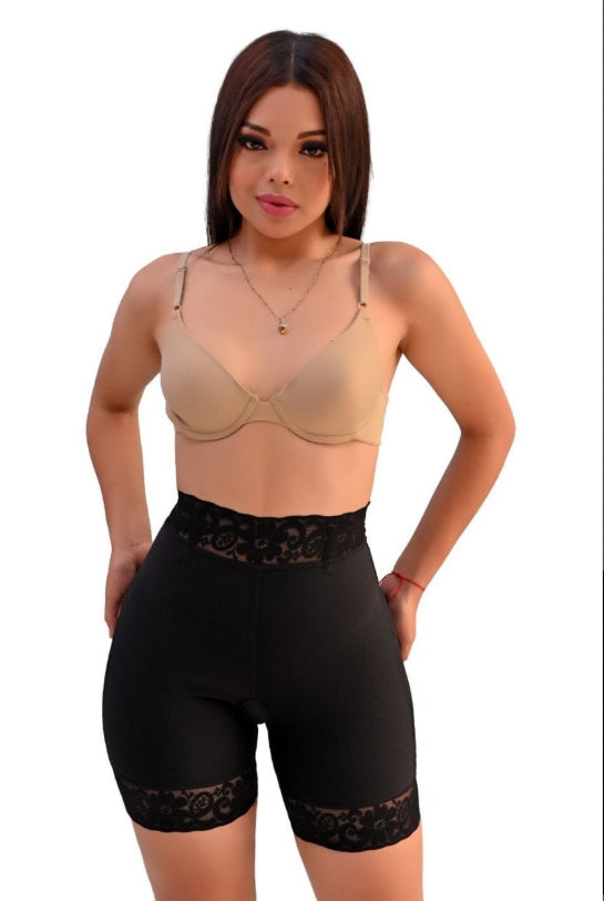 SHORT CONTROL DE ABDOMEN DE CINTURA ALTA 