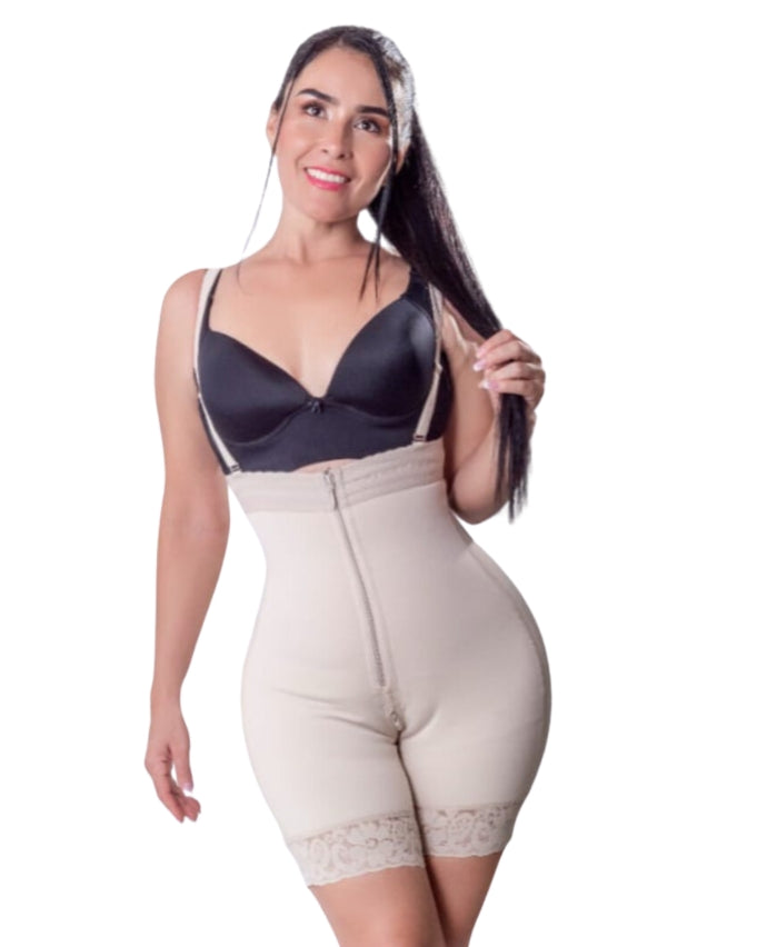 SHORT SIN TIRANTES MOLDEADOR DE ABDOMEN