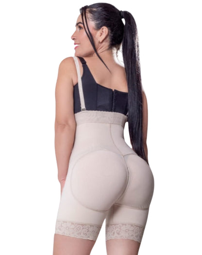 SHORT SIN TIRANTES MOLDEADOR DE ABDOMEN