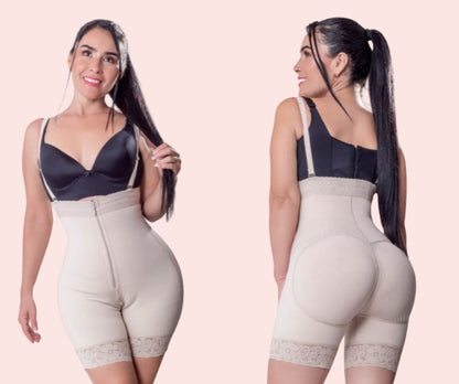 SHORT SIN TIRANTES MOLDEADOR DE ABDOMEN